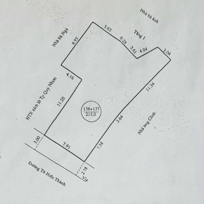 Chính chủ cần bán nhà mặt tiền Tô Hiến Thành ( k tiếp TG,MG)
