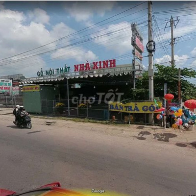 MB QL1A 2 mặt tiền ngay ngã 3, 600m2 trệt + 150m2 lầu