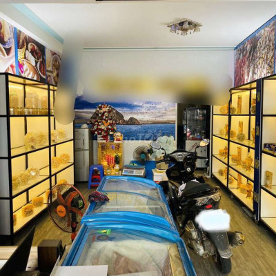 Cho thuê mặt bằng mặt tiền chợ khu 6