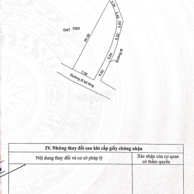 CẦN BÁN ĐẤT 153.7 m2-  Ngay KCN PHƯỚC AN- Tuy Phước