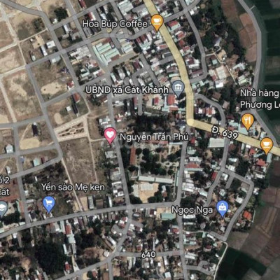 Bán Đất Ngay Trung Tâm Hành Chính Xã Cát Khánh, H.Phù Cát, T. Bình Địn