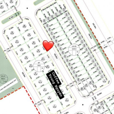 Cho thuê đất khu vực Tây Bàn Thành 120m2