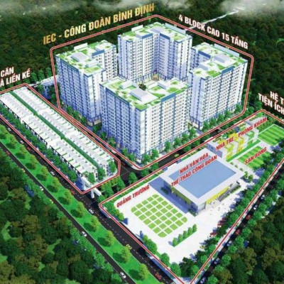 593triệu sở hữu nhà ở thuộc khu quy hoạch thiết chế công đoàn BìnhĐịnh