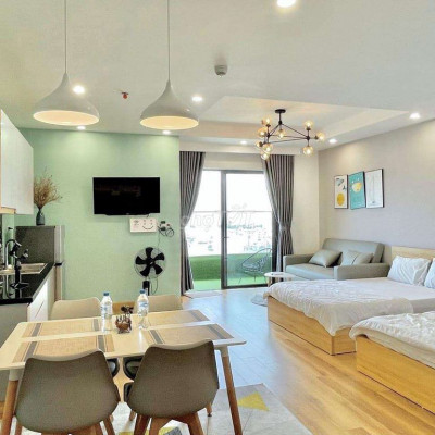 Cho thuê căn hộ chung cư TMS full nội thất giá 6 triệu bao phí