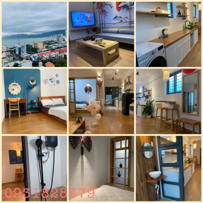 6tr/tháng. Căn hộ 2PN View Biển - Full nội thất xịn đẹp