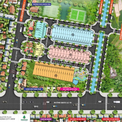 Cắt Lỗ 2 Lô Đất Tại Khu Dân Cư Tân Hòa - Tx.An Nhơn - Bình Định