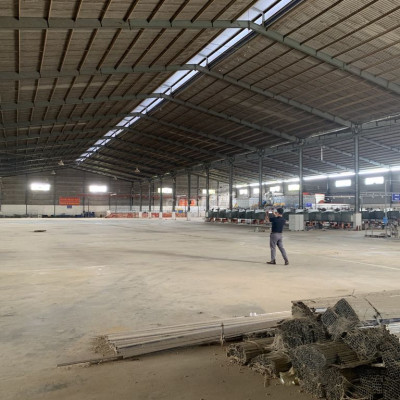 Cho thuê xưởng nhơn bình quy nhơn 400m2 xe conterner chạy