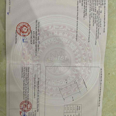 CHÍNH CHỦ BÁN NHANH LÔ ĐẤT BIỆT THỰ NGANG 10 FULL THỔ CƯ GIÁ 689TR