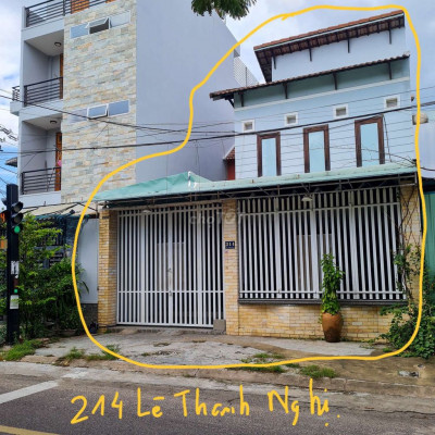 Nhà Mặt Tiền 120m2, 3 phòng ngủ, ngã 4 đường Lê Thanh Nghị
