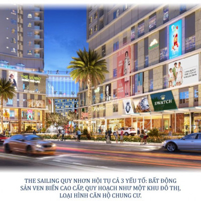 Bán căn góc 3PN dự án căn hộ The Sailing Quy Nhơn