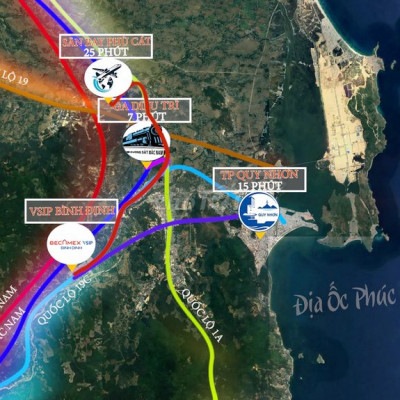 Đất nền Becamex – Vsip liền kề thành phố Quy Nhơn