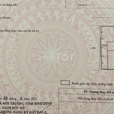 Bán căn hộ chung cư An Phú Thịnh Quy Nhơn