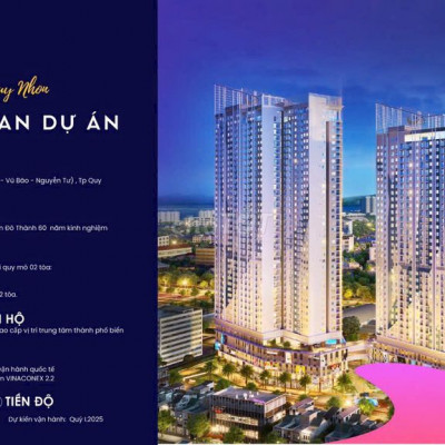 Bán căn góc 3 PN tầng 16 view biển - Tháp B The Sailing Quy nhơn