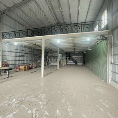 Cho thuê kho xưởng mặt tiền Quốc Lộ 1A, gần cầu Bà Di