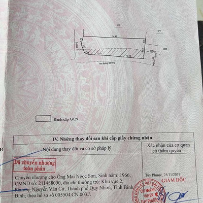 Bán Đất Phước Thuận gần Đại Phú Gia. Diện Tích Lớn 1,350m giá rẻ