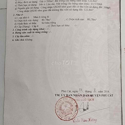 Nhà đất 3 mặt tiền đường bê tông  ô tô, xe tải vào tậng nhà đường 6m –