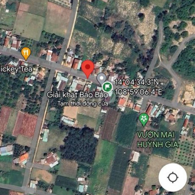 Bán 200m2 đất mặt tiền đường 10m xã cát Lâm huyện phù cát bình định