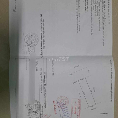 Bán lô đất sau trường đại học Quang Trung giá rẻ 1.75 tỷ