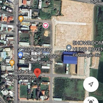 Bán lô góc thổ cư Khu cafe KOI-Quy Nhơn(Tuy Phước)