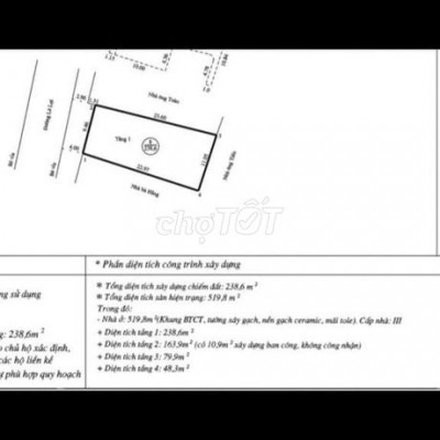 Bán nhà mặt tiền đường Lê Lợi, Quy Nhơn, Bình Định