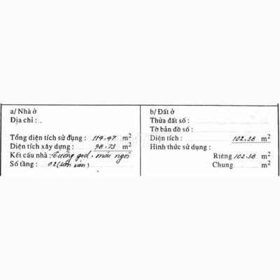 BÁN GẤP NHÀ CẤP 4 NGUYÊN CĂN