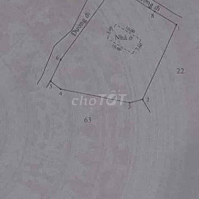 Bán đất tặng nhà cấp 4.1200m giá 499tr