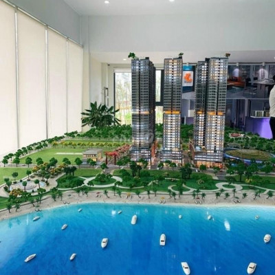 Lô góc 148m2 với view biển đẹp tại Nhơn Hội New City