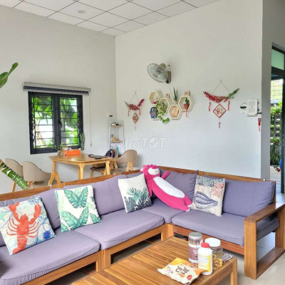 Nhà cấp 4 hiện đại, không gian thoáng xanh