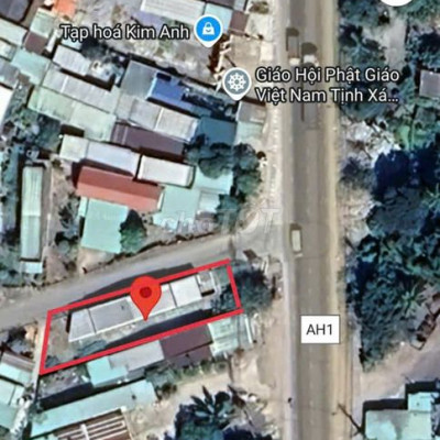 Đất 3 mặt tiền 378m2 quốc lộ 1A Bùi Thị Xuân kèm nhà 120m2