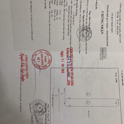 CẮT LỖ SÂU LÔ ĐẤT SAU LƯNG CÂY XĂNG NHƯ Ý 2 MẶT TIỀN GIÁ CHỈ 1TY250