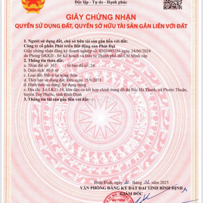 Chính chủ cắt lỗ lô đất ngay mặt tiền quốc lộ 19 tp quy NHơn