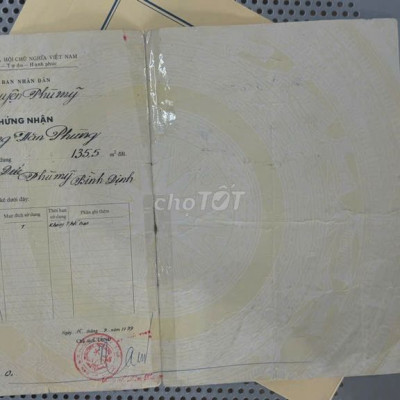 Full thổ 135m2 chỉ 590tr cách biển 30m Phú Hòa, Phù Mỹ, Bình Định