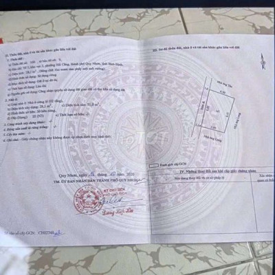 Bán nhà hẻm 43 Bùi Xuân Phái, Quy Nhơn