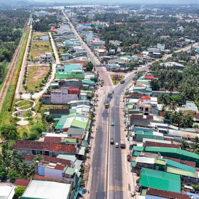 Bán đất mặt tiền đường Quang Trung, ngang 6m, Bồng Sơn, TX. Hoài Nhơn