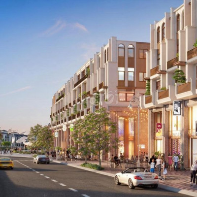 Mở bán đợt 1 - 59 căn shophouse 5 tầng mặt tiền đường Long Vân Long Mỹ