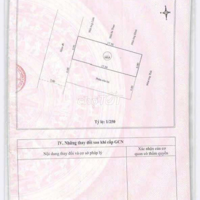 Bán đất khu Gara Quyền, phường Quang Trung, Quy Nhơn