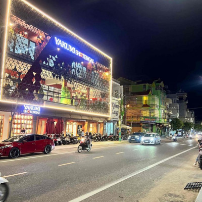 Bán nhà mặt tiền Hoa Lư view sông Hà Thanh 80m2 3 tầng