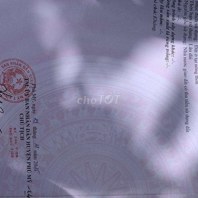 Đất chợ Mỹ Thọ