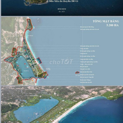Đất biển ĐềGi - Gần dự án Siêu du thuyền Lạc Việt Palmer