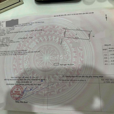 Bán nhà hẻm Trần Hưng Đạo giá 1,65 tỷ