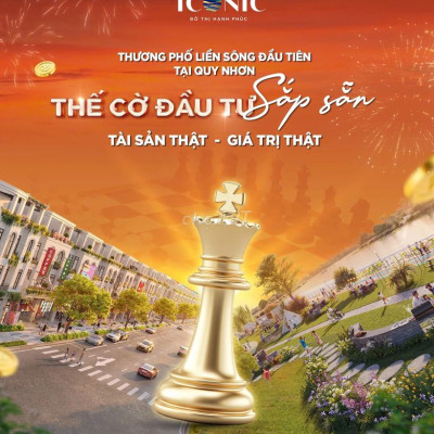 Cơ hội đầu tư shophouse tại quy nhơn iconic, giá chỉ từ 40 triệu/m2