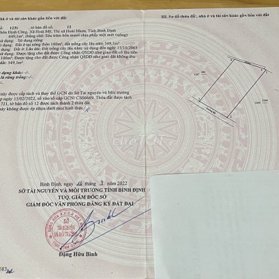 Đất chính chủ cần bán