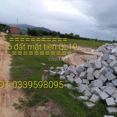 Ngộp bán đất Mặt tiền QL19B đối diện Cụm CN CÁT NHƠN, Phù cát, B Định