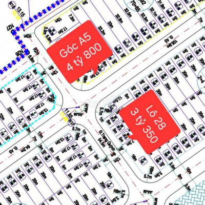 Sang phiếu 2 lô đất đường Trạng Quỳnh, khu Gara Quyền