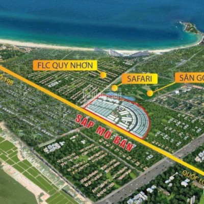 Kẹt bank cần xã lỗ lô đất tại nhơn hội new city giá ngộp