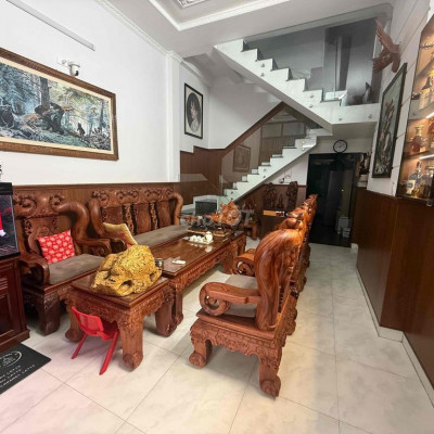 Bán Nhà 3 tầng Mặt Tiền Ngô Trọng Thiên lộ giới 15m HẢI CẢNG Phường QU