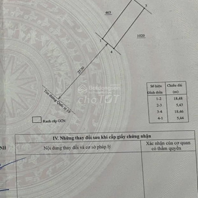 Siêu phẩm - Bán 2 lô đất liền kề mặt tiền QL 19B, Cát Nhơn, Phù Cát