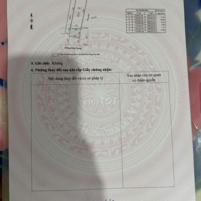 Đất thổ cư + 90,7m2 (112m2) đường Hùng Vương, P.Nhơn Phú, TP.Quy Nhơn