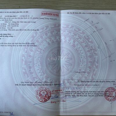 Bán gấp đất đẹp. 11x20m.