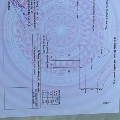 Đất có sổ gần tháp Đồng Hồ